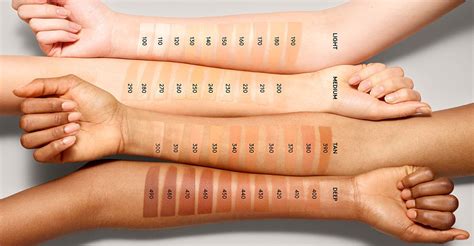 shade 40 il makiage foundation shade range